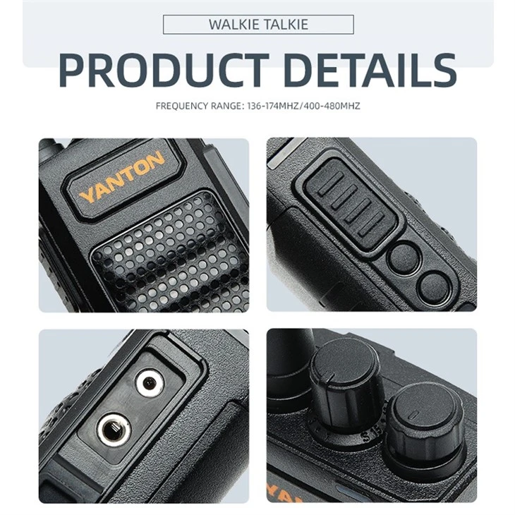 Long Range 2 Way Radio Handset