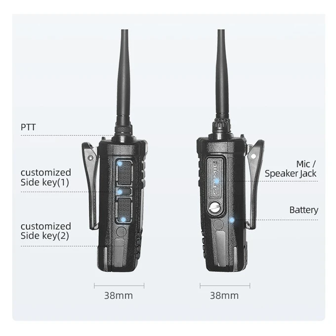 Waterproof Uhf Vhf Walkie Talkie